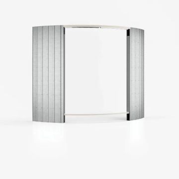 Puerta corredera curva Arkimede by Ermetika - view 3