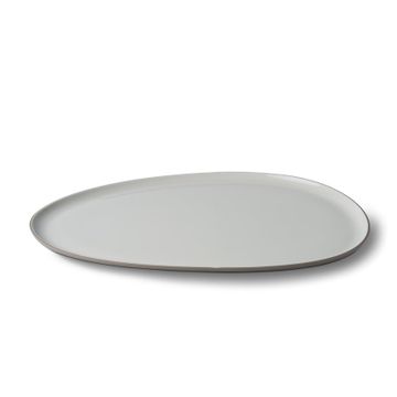 Stone Dinner Plate Double Colour ROCK&IVORY by Esma Dereboy