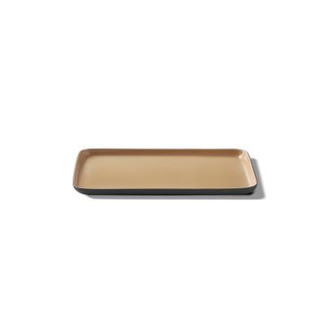 Rectangle Small Serving Plate Double Colour by Esma Dereboy