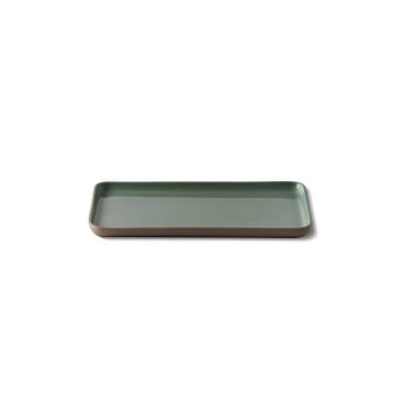 Rectangle Small Serving Plate Double Colour by Esma Dereboy