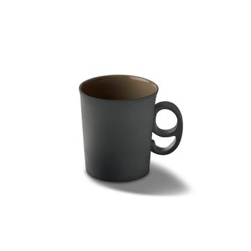 Figures Espresso Cup Handle 9 Double Colour by Esma Dereboy