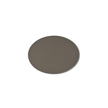 Oval Glass Mat Set Of 4 Rock by Esma Dereboy