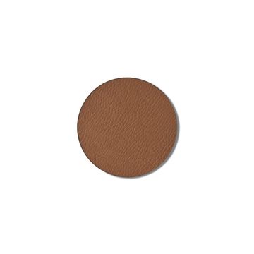 Round Glass Mat Set Of 4 Tan by Esma Dereboy