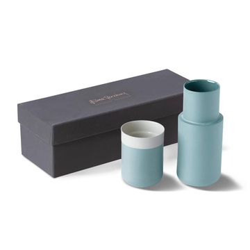 Capsule Jug Set Aqua - Aqua & Ivory by Esma Dereboy