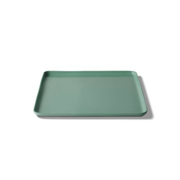 Square Dinner Plate Single Colour by Esma Dereboy