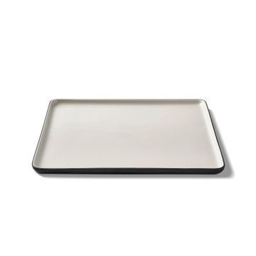 Square Serving Plate Double Colour by Esma Dereboy