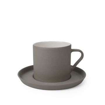 Nest Cofee/Tea Cup with Saucer Rock - Rock & Ivory 250 ml by Esma Dereboy