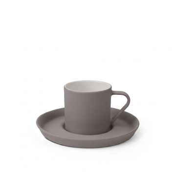 Nest Espresso Cup with Saucer Rock - Rock & Ivory 90 ml by Esma Dereboy