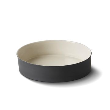 Cylinder Salad Bowl Double Colour by Esma Dereboy