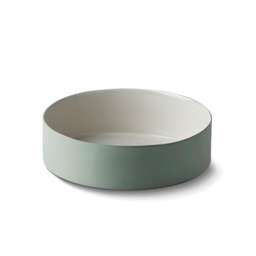 Cylinder Salad Bowl Double Colour by Esma Dereboy