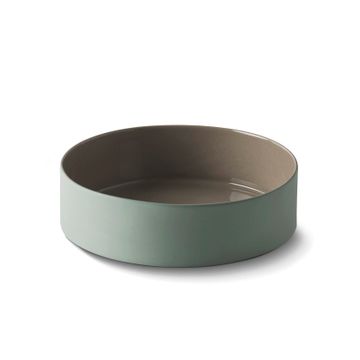 Cylinder Salad Bowl Double Colour by Esma Dereboy