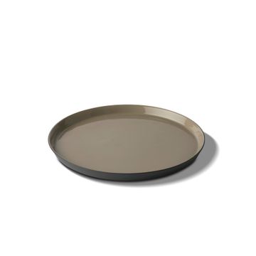 Round Starter Plate Double Colour by Esma Dereboy
