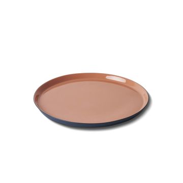 Round Starter Plate Double Colour by Esma Dereboy