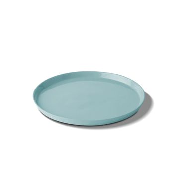 Round Starter Plate Single Colour AQUA by Esma Dereboy
