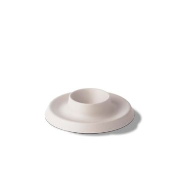 Round Egg Cup Ivory by Esma Dereboy