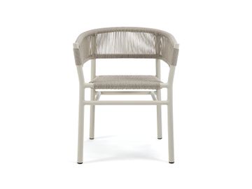 Dining armchair with aluminum structure - Kilt by Ethimo