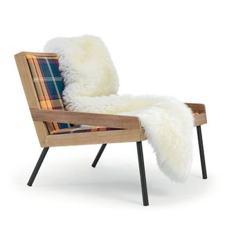 Lounge armchair - Allaperto Mountain Tartan by Ethimo - view 3