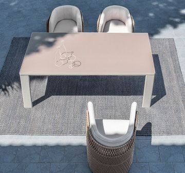 Rectangular dining table - Esedra by Ethimo - view 3