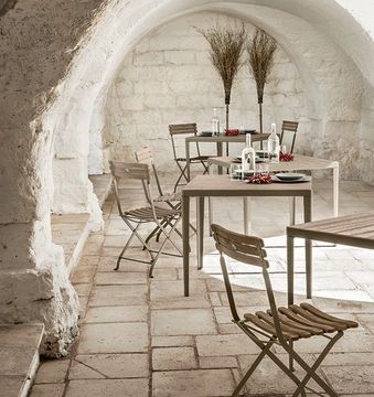 Fold-up chair - Laren by Ethimo - view 2