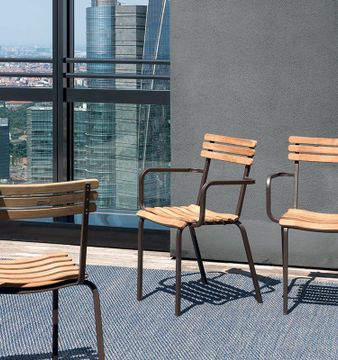 Stacking armchair - Laren by Ethimo - view 3
