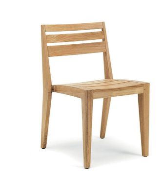 Dining chair in teak - Ribot by Ethimo - view 2