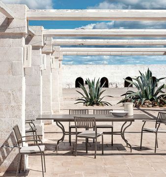 Dining armchair - Elisir by Ethimo - view 2