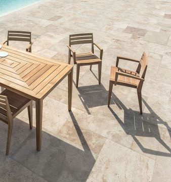 Dining armchair - Ribot by Ethimo - view 2