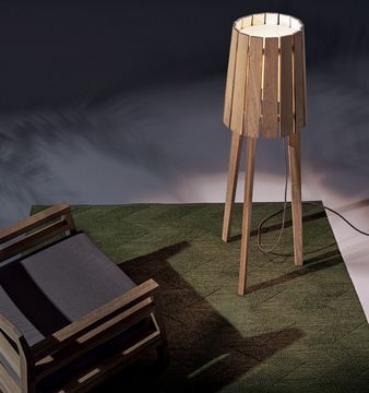 Floor lamp - Woody by Ethimo - view 2