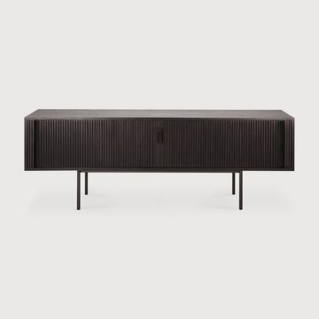 Roller Max TV cupboard - Black - 162 x 45 x 56 cm (10110054) by Ethnicraft