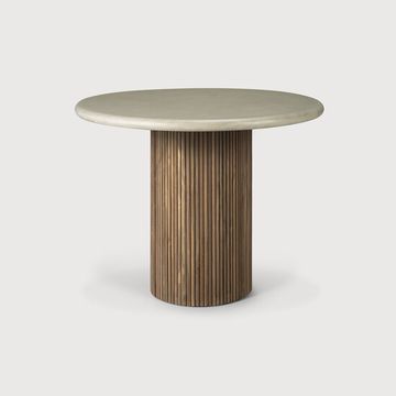 Roller Max outdoor dining table - Light Grey - 90 x 90 x 76 cm (10111215) by Ethnicraft