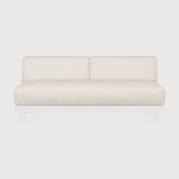 Monocle outdoor modular sofa cushion set - White - 166 x 63 x 44 cm (10121223) by Ethnicraft