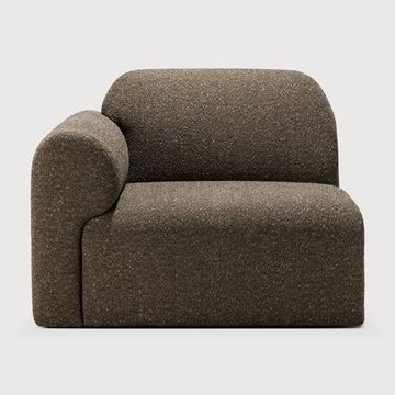 Bulky modular sofa - Cedar - 95 x 95 x 75 cm (10121439) by Ethnicraft