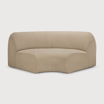 Bulky modular sofa - Almond - 133 x 133 x 75 cm (10121448) by Ethnicraft