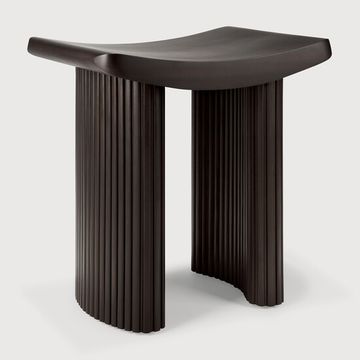 Roller Max stool - Dark Brown - 48 x 35 x 49 cm (10135030) by Ethnicraft