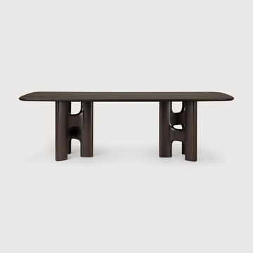 Flow dining table - Rose brown - 250 x 113 x 76 cm (10135094) by Ethnicraft