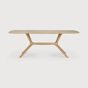 X dining table - Natural - 200 x 100 x 76 cm (10150027) by Ethnicraft