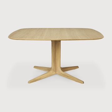 Corto dining table - Natural - 150 x 150 x 76 cm (10150997) by Ethnicraft
