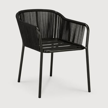 Capitan outdoor dining chair frame - Dark Bronze - 59 x 64 x 75 cm (10160212) by Ethnicraft