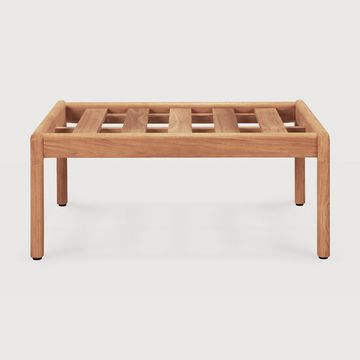 Jack outdoor footstool frame - Natural - 71 x 54 x 31 cm (10170233) by Ethnicraft