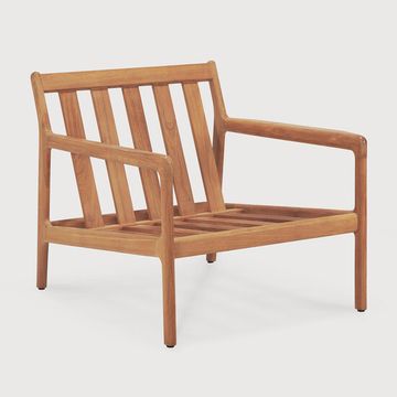 Jack outdoor lounge chair frame - Natural - 76 x 90 x 74 cm (10170250) by Ethnicraft