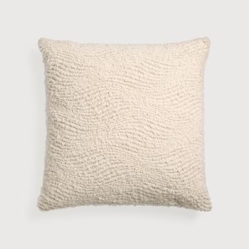 Wave cushion - Off White - 50 x 50 x 15 cm (10S21301) by Ethnicraft