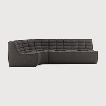 N701 modular sofa set - Dark Grey - 260 x 120 x 76 cm (10S21980) by Ethnicraft