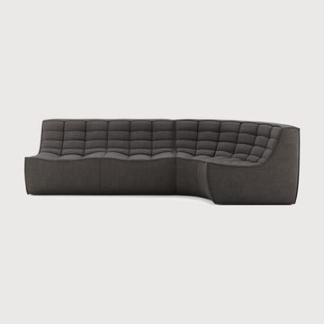 N701 modular sofa set - Dark Grey - 260 x 120 x 76 cm (10S21982) by Ethnicraft