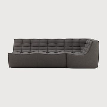 N701 modular sofa set - Dark Grey - 231 x 91 x 76 cm (10S21983) by Ethnicraft