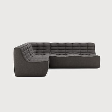 N701 modular sofa set - Dark Grey - 231 x 171 x 76 cm (10S21985) by Ethnicraft