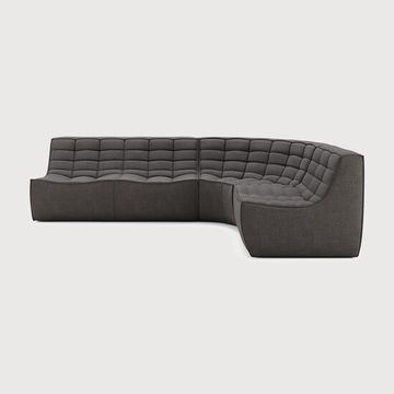 N701 modular sofa set - Dark Grey - 260 x 200 x 76 cm (10S21986) by Ethnicraft