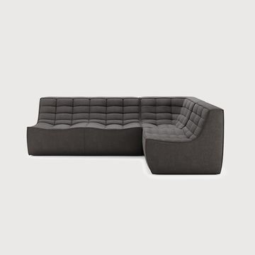 N701 modular sofa set - Dark Grey - 231 x 171 x 76 cm (10S21987) by Ethnicraft