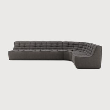N701 modular sofa set - Dark Grey - 330 x 200 x 76 cm (10S21994) by Ethnicraft