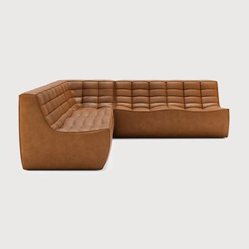 N701 modular sofa set - Old Saddle - 231 x 231 x 76 cm (10S22069) by Ethnicraft