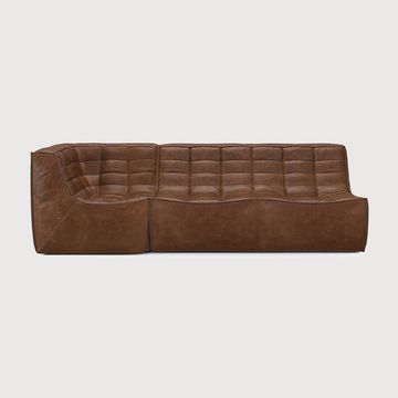 N701 modular sofa set - Chestnut - 231 x 91 x 76 cm (10S22192) by Ethnicraft